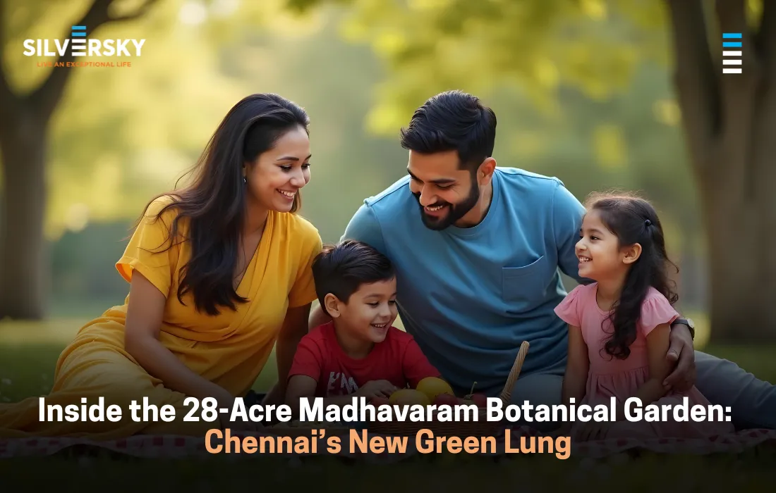 Inside the 28-Acre Madhavaram Botanical Garden: Chennai's New Green Lung
