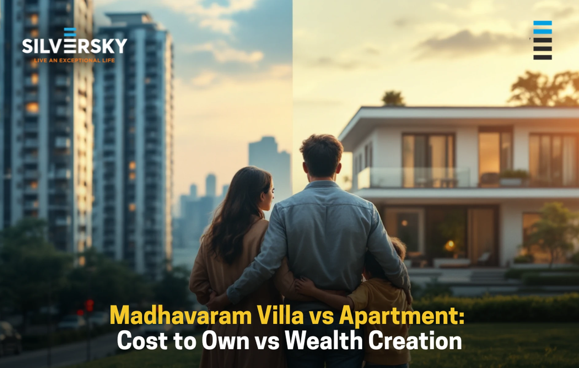 Villa-Plot vs Apartment in Madhavaram: A Cost-to-Own & 10-Year Wealth-Creation Showdown