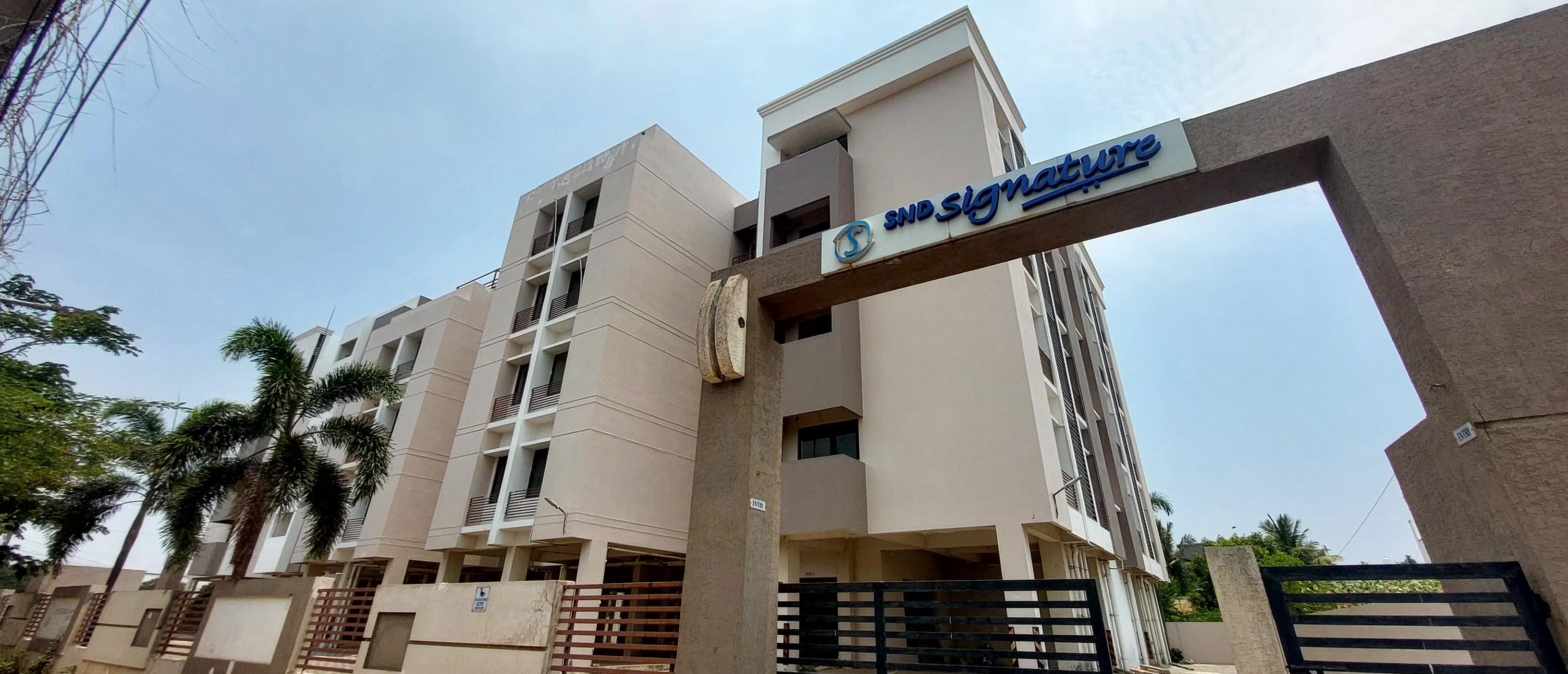 Front elevation of Silversky Flats in Madhavaram For Sale: The SND Apartments Madhavaram