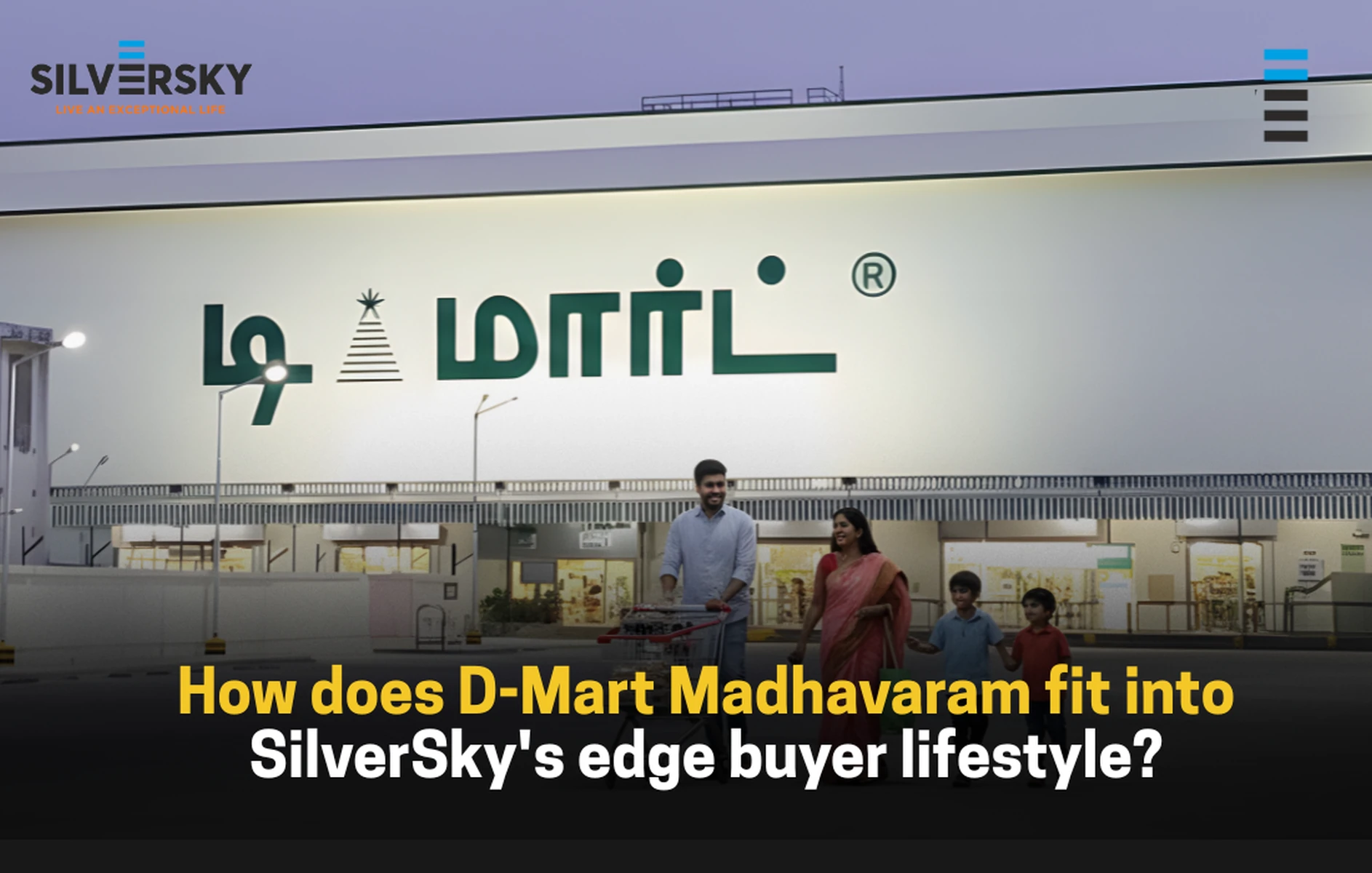 How D-Mart Madhavaram Deals with Every Lifestyle Need of SilverSky The Edge Buyers
