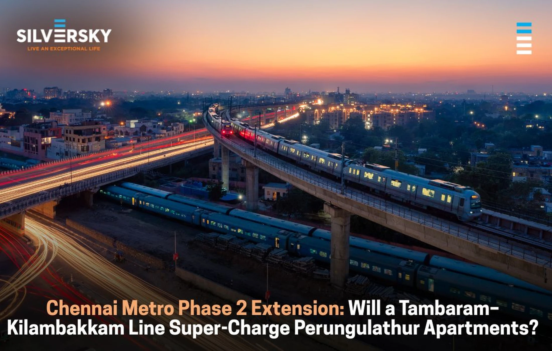 Chennai Metro Phase 2 Extension: Will the Tambaram–Kilambakkam Line Boost Perungulathur Apartments?